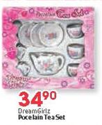 Dream Girlz Pocelain Tea Set