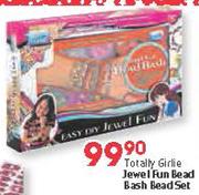 Totally Girlie Jewel Fun Bead Bash Bead Set