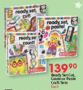 Ready Set Cut,Count Or Paste Craft Sets-Each
