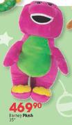 Barney Plush-35"