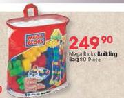 Mega Bloks Building Bag-80-Piece