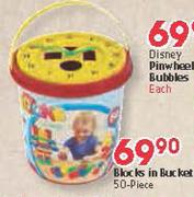 Blocks In Bucket 50 Piece