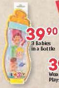 3 Babies In A Bottle