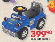 Baby Ride-On Jeep