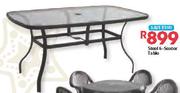 Steel 6-Seater Table