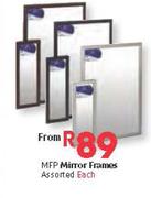 MFP Mirror Frames Assorted Each