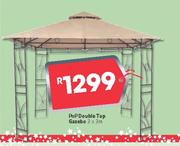 PnP Double Top Gazebo-3x3m