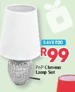 PnP Chrome Lamp Set