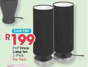 PnP Drum Lamp Set-2's Per Pack