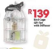 Bird Cage Gift Set With Diffuser