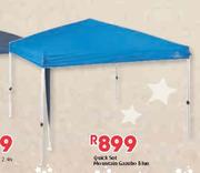 Quick Set Mountain Blue Gazebo 
