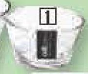 Conical 14.7cm Glass Snack Bowl