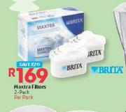 Brita Maxtra Filters-2's Per Pack