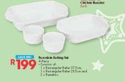 Porcelain Baking Set-4-Piece