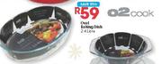o2 Cook Oval Baking Dish-2.4ltr