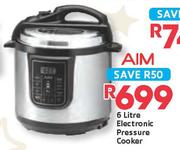 Aim 6Ltr Electronic Pressure Cooker
