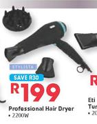 Stylista 2200W Professional Hair Dryer