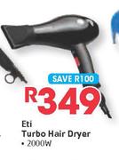 Eti 2000W Turbo Hair Dryer