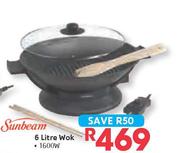 Sunbeam 1600W 6Ltr Wok
