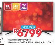 Hisense 50" LED TV LEDN50D36P
