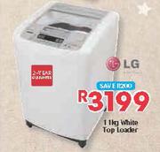 LG 11kg White Top Loader