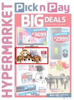 Pick n Pay Hyper : Big Deals ( 21 Oct - 02 Nov 2014 ), page 1