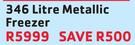 Defy 346L Metallic Freezer