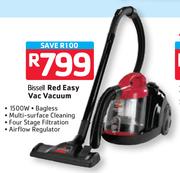 Bissell 1500W Red Easy Vac Vacuum