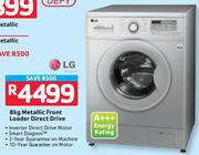 LG 8kg Metallic Front Loader Direct Drive