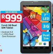 Fondi 3G Dual SIM Tablet