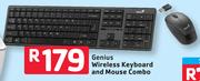 Genius Wireless Keyboard And Mouse Combo