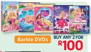 Barbie DVDs-Any 2
