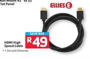 Ellies HDMI High Speed Cable