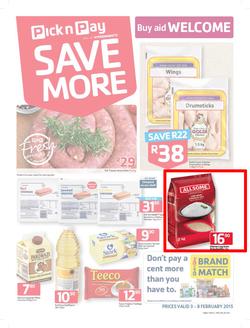 Pick n Pay Western Cape : Save More (3 Feb - 8 Feb 2015), page 1