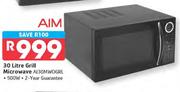 Aim 30ltr Grill Microwave-A130MWOGRL