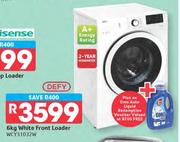 Defy 6kg White Front Loader-WCY31032W