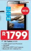 Lenovo 7" 3G Tablet A3300