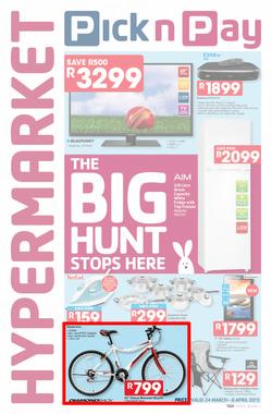 Pick n Pay Hyper : Big Hunt (24 Mar - 06 Mar 2015), page 1
