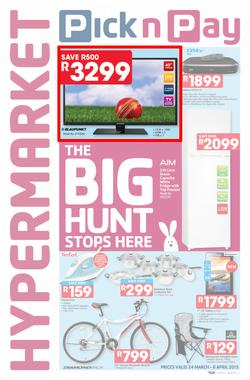 Pick n Pay Hyper : Big Hunt (24 Mar - 06 Mar 2015), page 1