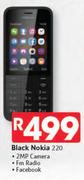 Black Nokia 220