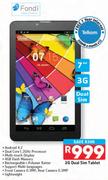 Fondi 7" 3G Dual Sim Tablet