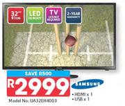 Samsung 32" HD Ready LED TV UA32EH4003