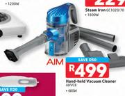 Aim 600W Hand-held Vacuum Cleaner AHVC8