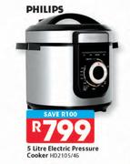 Philips 5Ltr Electric Pressure Cooker HD2105/46