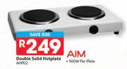 Aim Double Solid Hotplate AHPD2