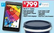 Fondi Wi-Fi 7" Tablet