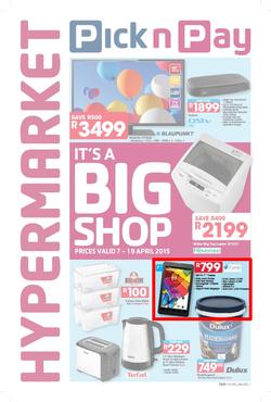 Pick n Pay Hypermarket (07 Apr - 19 Apr 2015), page 1