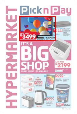 Pick n Pay Hypermarket (07 Apr - 19 Apr 2015), page 1