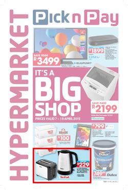 Pick n Pay Hypermarket (07 Apr - 19 Apr 2015), page 1