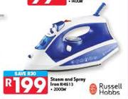 Russell Hobbs Steam And Spray Iron RH613-2000W